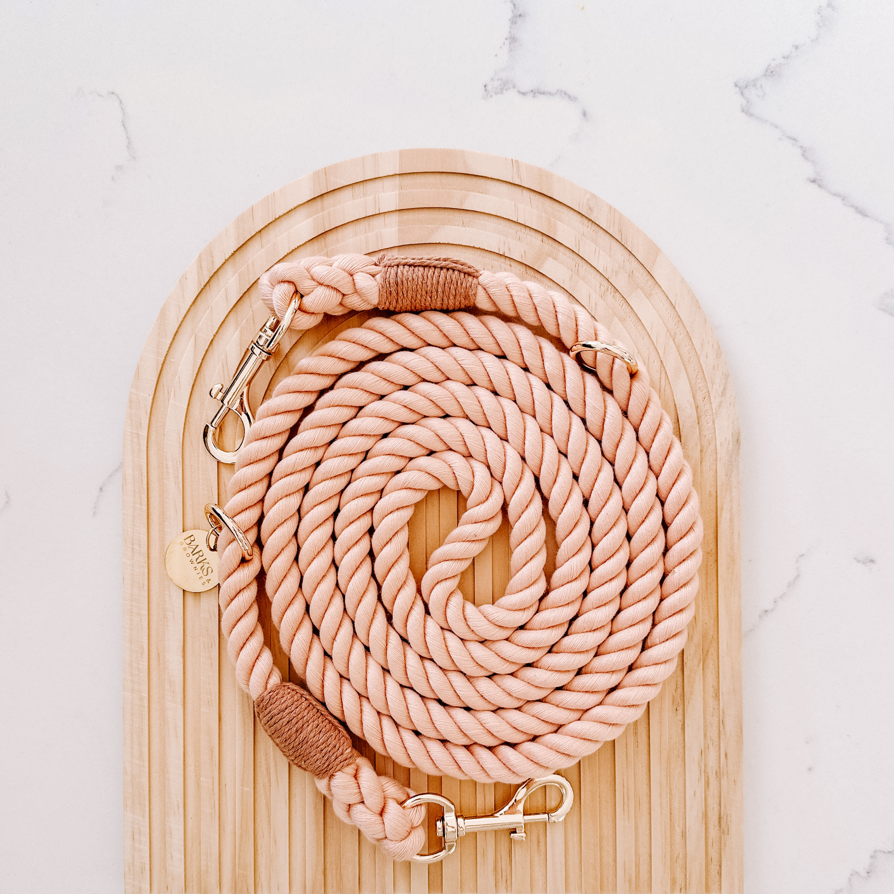 Hands Free Leash - Peach