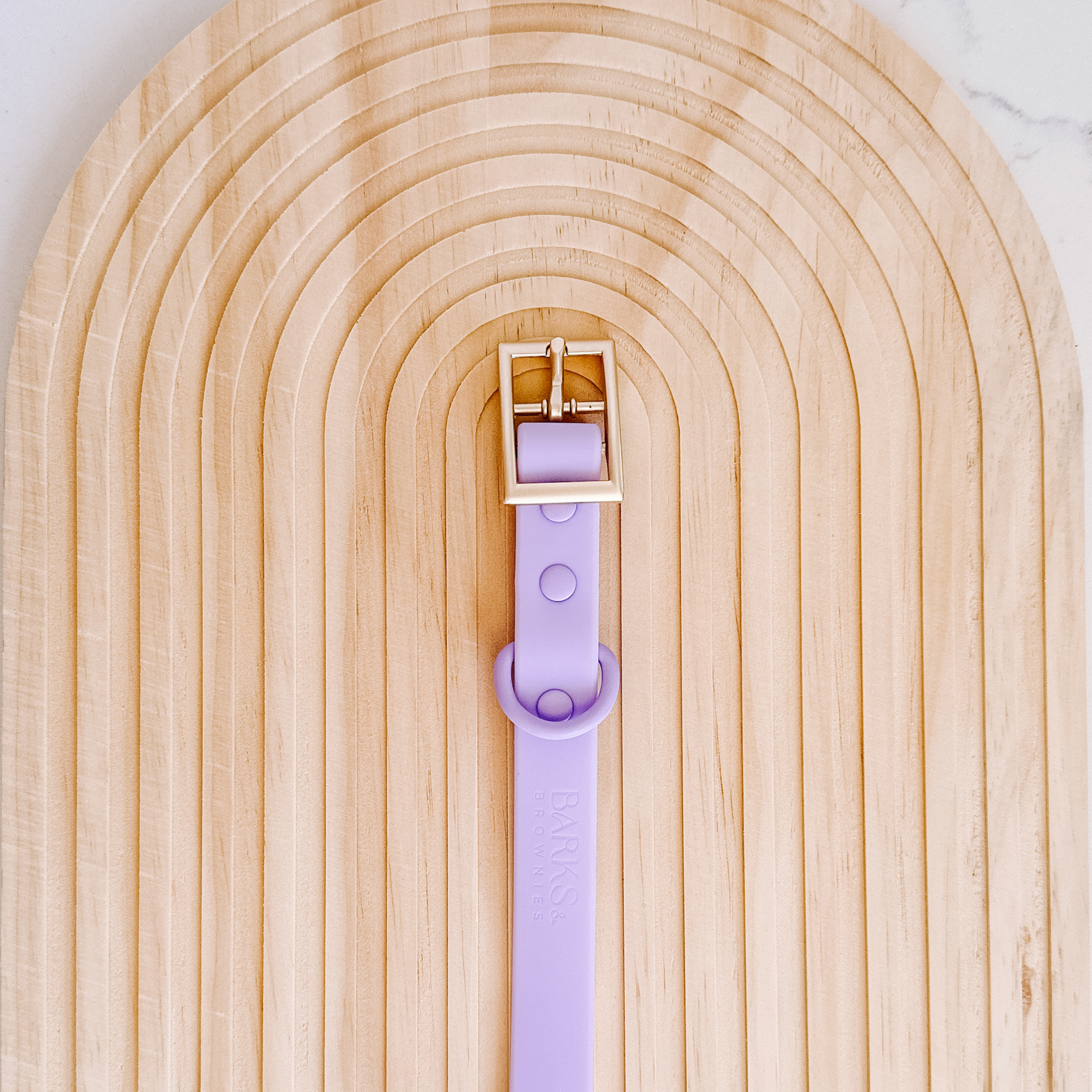 Waterproof Dog Collar - Purple